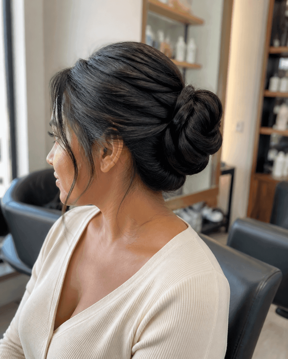 The Spiral Bun hairstyle