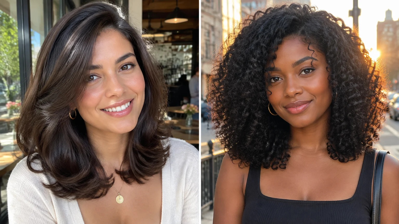 15 Medium Haircuts for Thick Hair That Remove Bulk Instantly