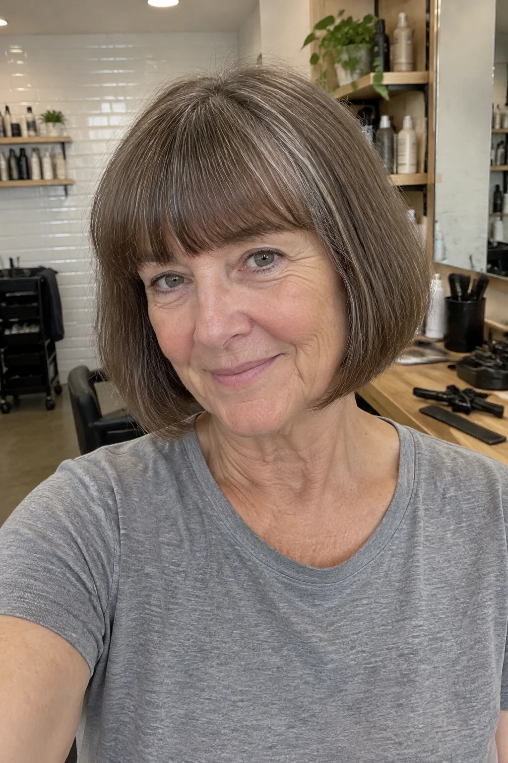 Full Fringe Bob hairstyle